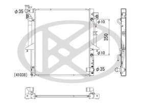 Радиатор охлаждения двигателя Радиатор охлаждения двигателя