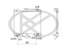 Радиатор охлаждения двигателя Радиатор охлаждения двигателя