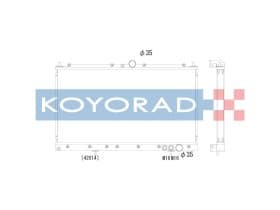 Радіатор охолодження двигуна Радіатор охолодження двигуна