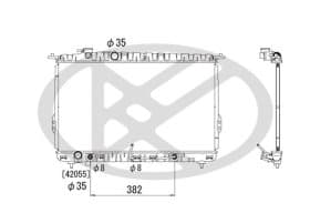 Радіатор охолодження двигуна
