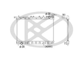 Радиатор охлаждения двигателя Радиатор охлаждения двигателя