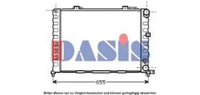 Радіатор охолодження двигуна