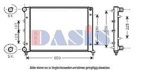 Радіатор охолодження двигуна