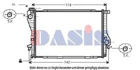 Радиатор охлаждения двигателя