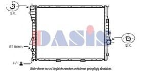 Радиатор охлаждения двигателя