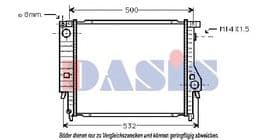 Радиатор охлаждения двигателя