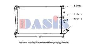 Радиатор охлаждения двигателя