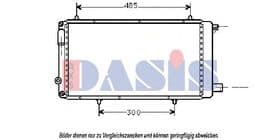 Радіатор охолодження двигуна