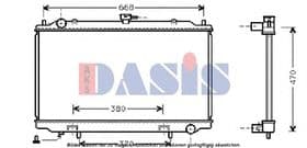 Радиатор охлаждения двигателя