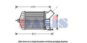 Интеркулер Aks Dasis 087004N