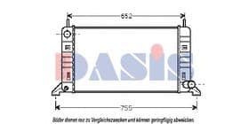 Радиатор охлаждения двигателя