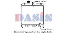 Радіатор охолодження двигуна Радіатор охолодження двигуна
