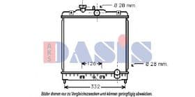 Радіатор охолодження двигуна Радіатор охолодження двигуна