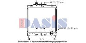 Радіатор охолодження двигуна Радіатор охолодження двигуна