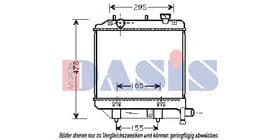 Радіатор охолодження двигуна Радіатор охолодження двигуна
