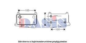 Оливний радіатор двигуна