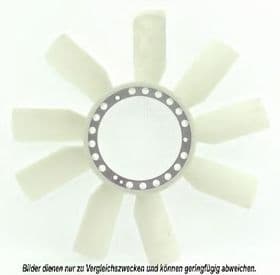 Крыльчатка вентилятора системы охлаждения двигателя Крыльчатка вентилятора системы охлаждения двигателя