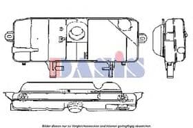 Бачок охлаждающей жидкости
