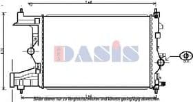 Радіатор охолодження двигуна