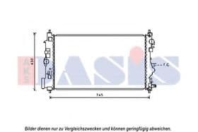 Радиатор охлаждения двигателя