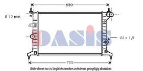 Радіатор охолодження двигуна