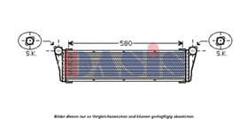 Радиатор охлаждения двигателя