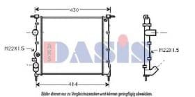 Радіатор охолодження двигуна