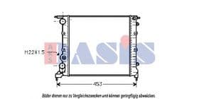 Радіатор охолодження двигуна