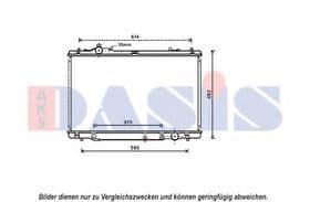 Радиатор охлаждения двигателя