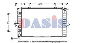 Радиатор охлаждения двигателя