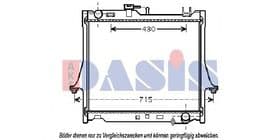 Радиатор охлаждения двигателя