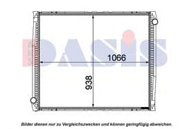 Радиатор охлаждения двигателя