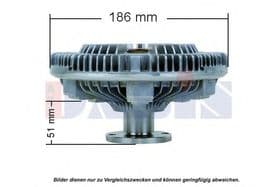 Вискомуфта вентилятора