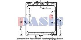 Радіатор охолодження двигуна