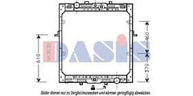 Радіатор охолодження двигуна