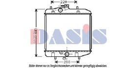 Радіатор охолодження двигуна