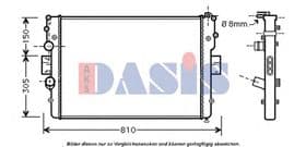Радиатор охлаждения двигателя