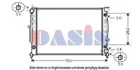 Радіатор охолодження двигуна Радіатор охолодження двигуна