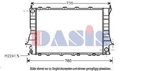 Радіатор охолодження двигуна Радіатор охолодження двигуна