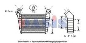 Интеркулер Aks Dasis 487001N