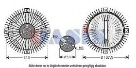 Вискомуфта вентилятора