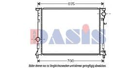 Радиатор охлаждения двигателя