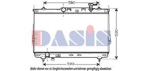 Радіатор охолодження двигуна