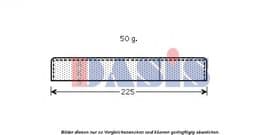 Осушитель кондиционера Aks Dasis 800400N
