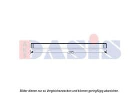 Осушитель кондиционера Aks Dasis 800634N