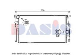 Радіатор охолодження двигуна