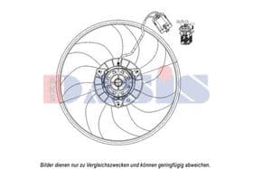 Вентилятор системы охлаждения двигателя