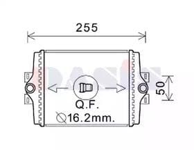 Радіатор охолодження двигуна