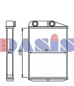 Радиатор печки