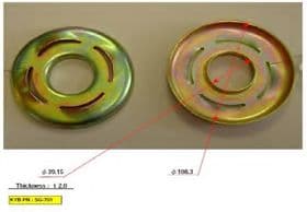 Тарелка пружины Kayaba SG-701